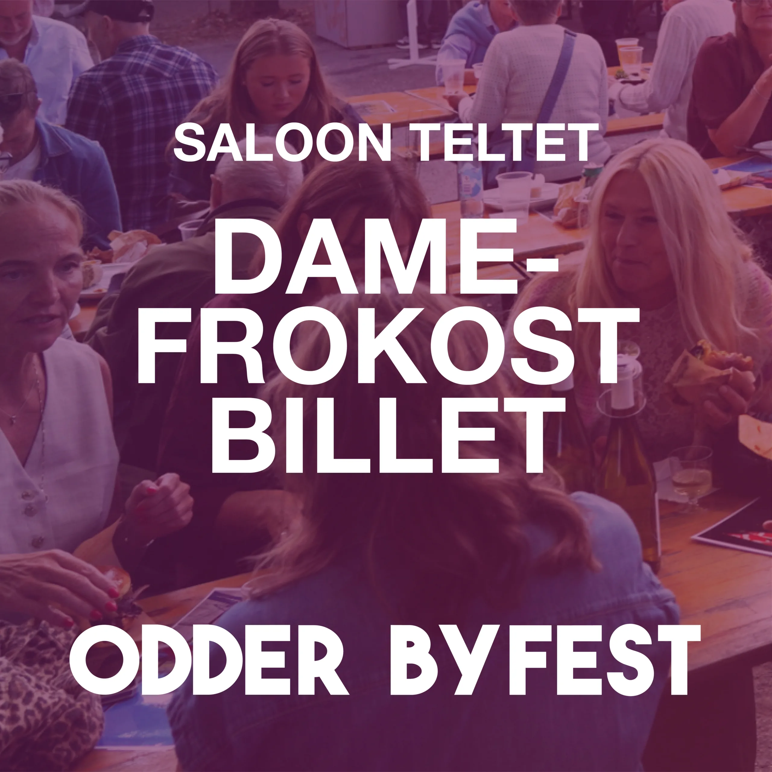 Saloon Damefrokost — Odder Byfest 2026